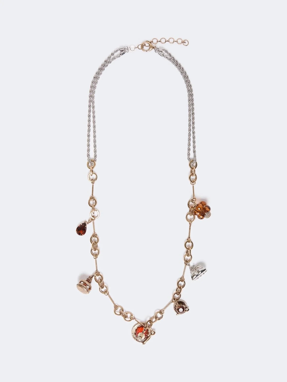 Weekend Max Mara Chain Necklace With Charms, $225 at Weekend Max Mara