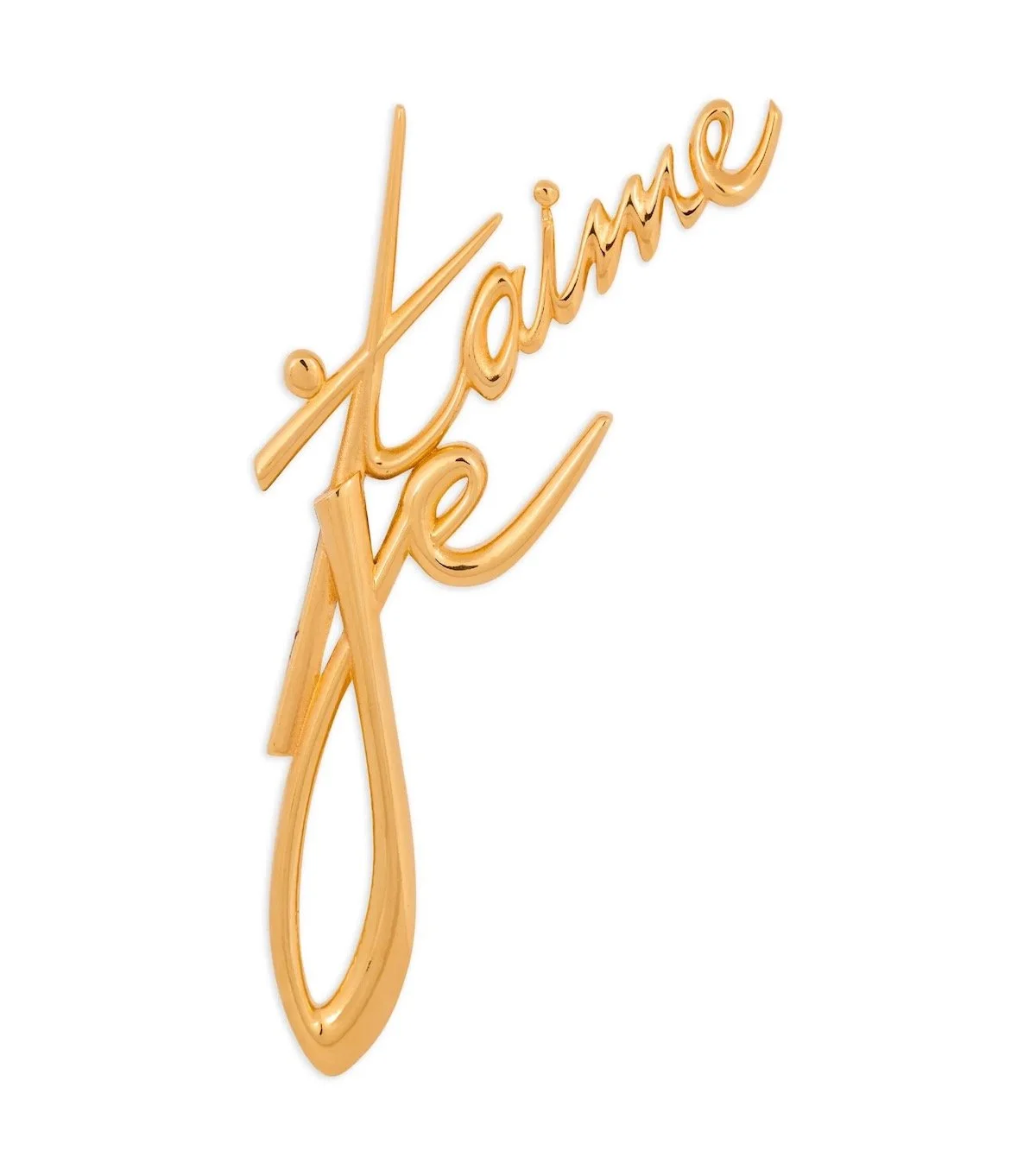 Balmain Je T'aime Brooch, $593 at Farfetch