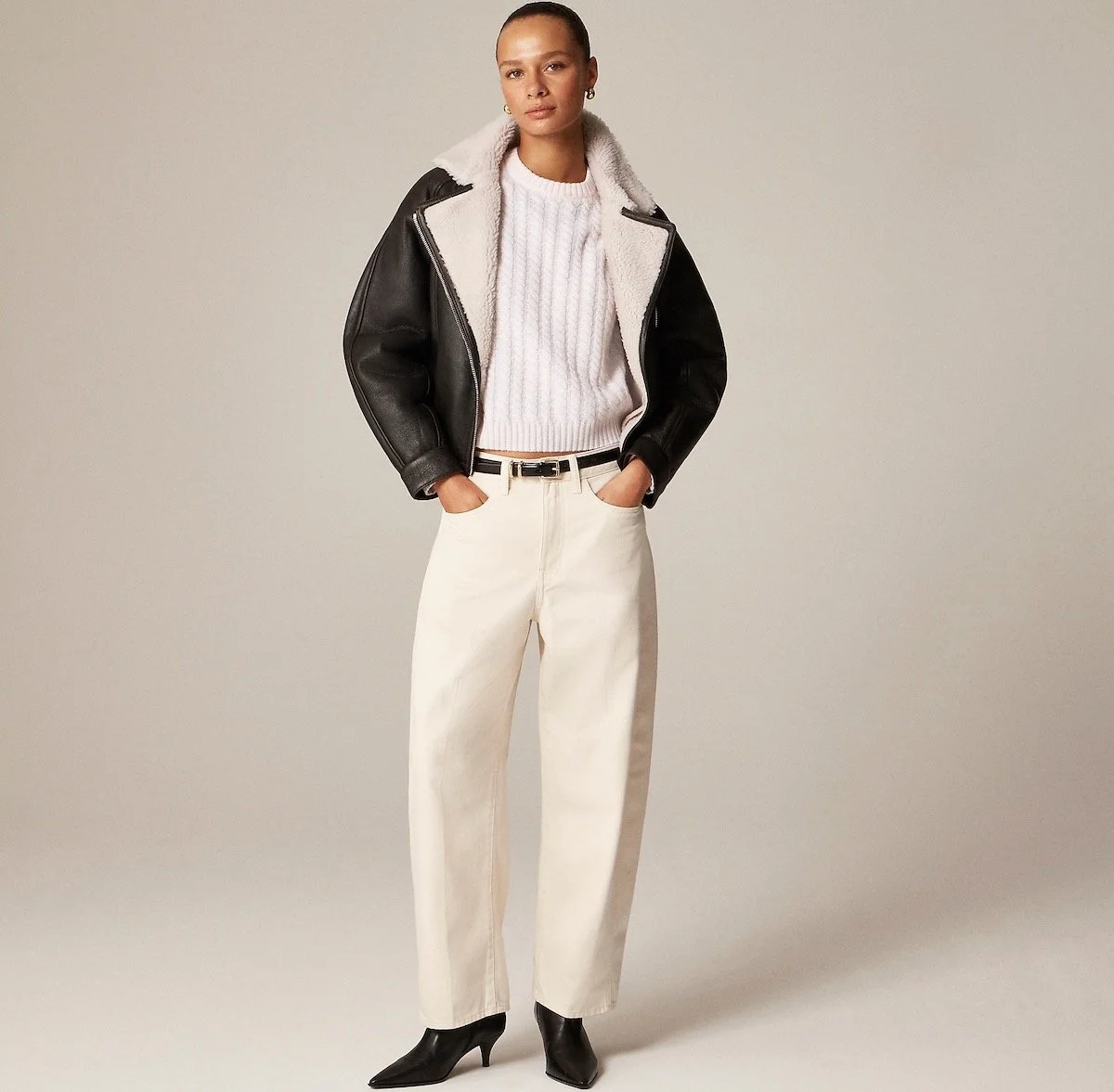 J.Crew Barrel-Leg Jean, $64.99 at J.Crew