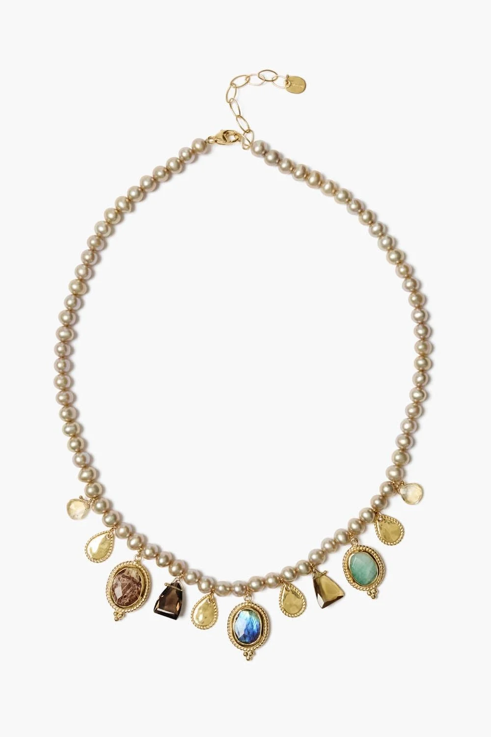 Chan Luu Vignette Charm Necklace Multi, $590 at Chan Luu