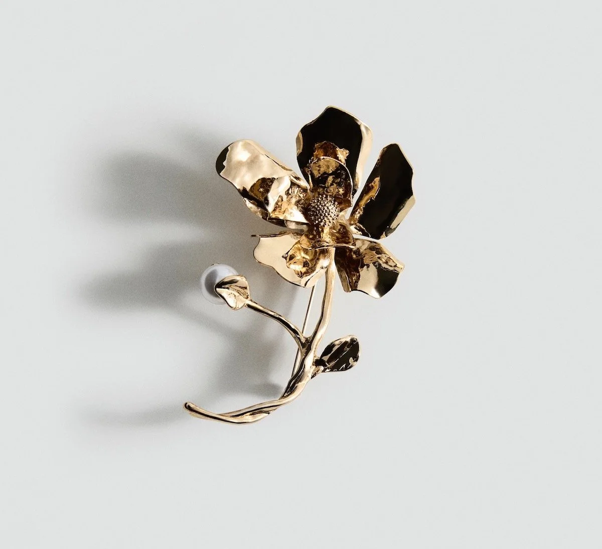 Mango Flower Brooch, $35.99 at Mango