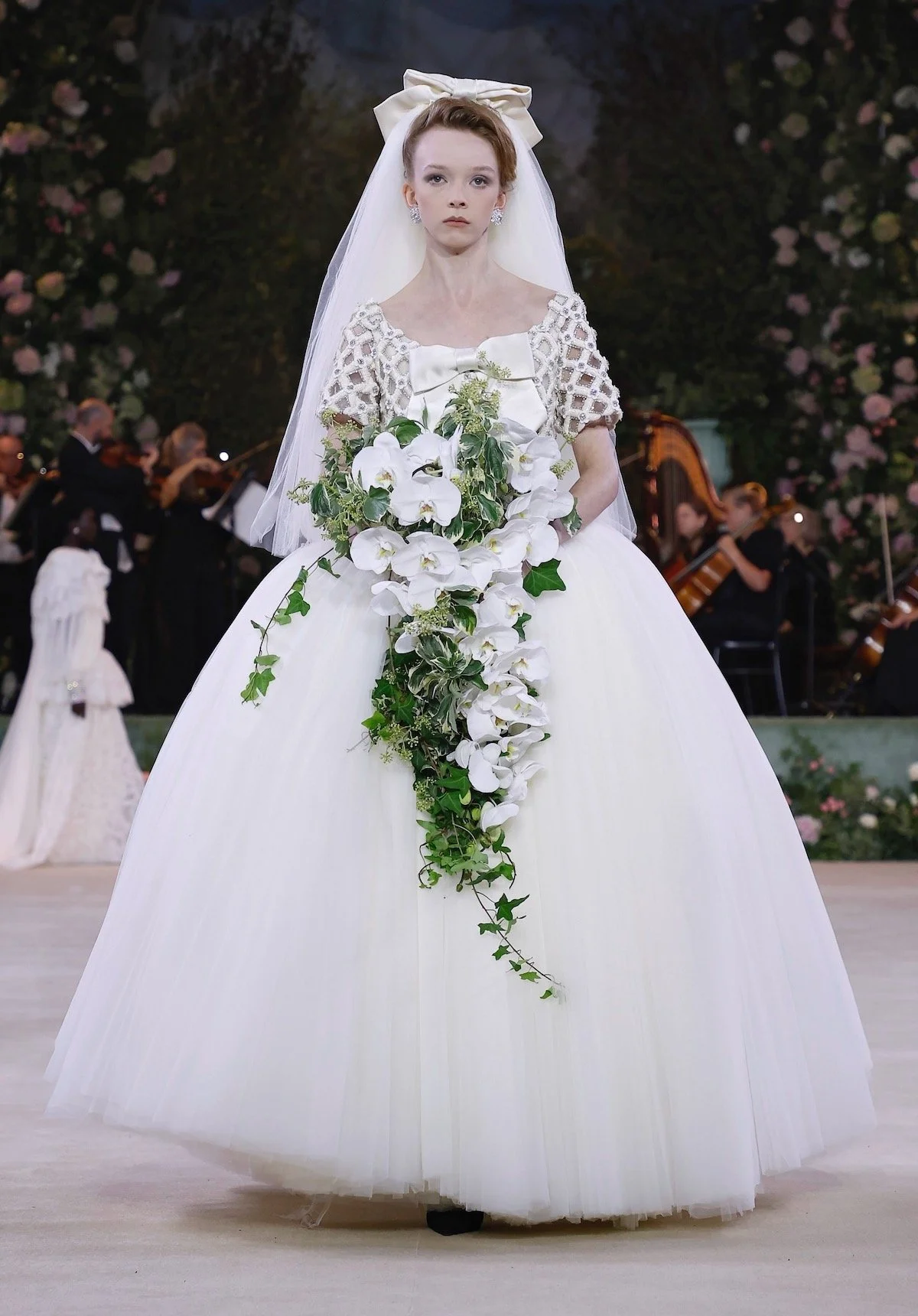 Here Comes the Bride Richard Quinn Spring 2026 Image: NOWFASHION.com
