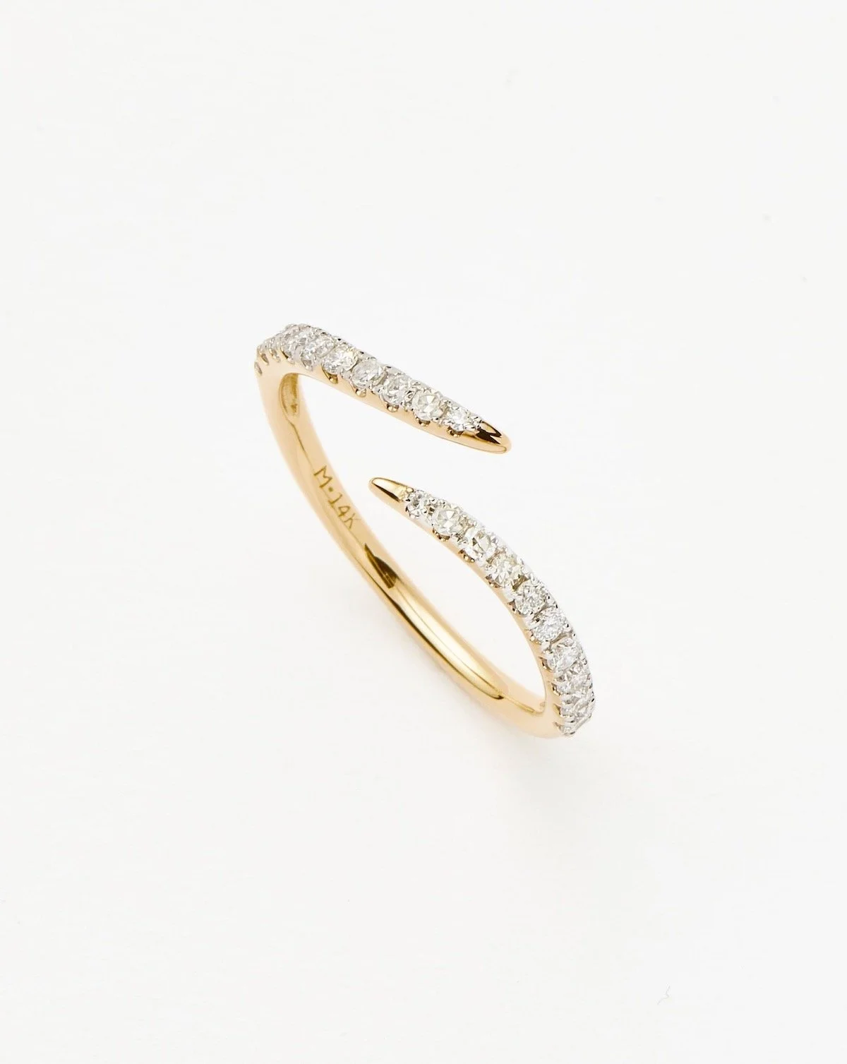 Missoma Solid Gold Open Claw Ring, $1,090 at Missoma