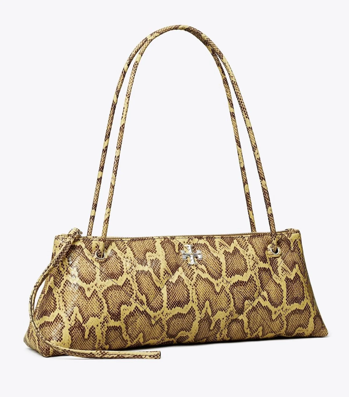 Tory Burch Kira Diamond Quilt East-West Shoulder Bag in Multi, $419 at Tory Burch
