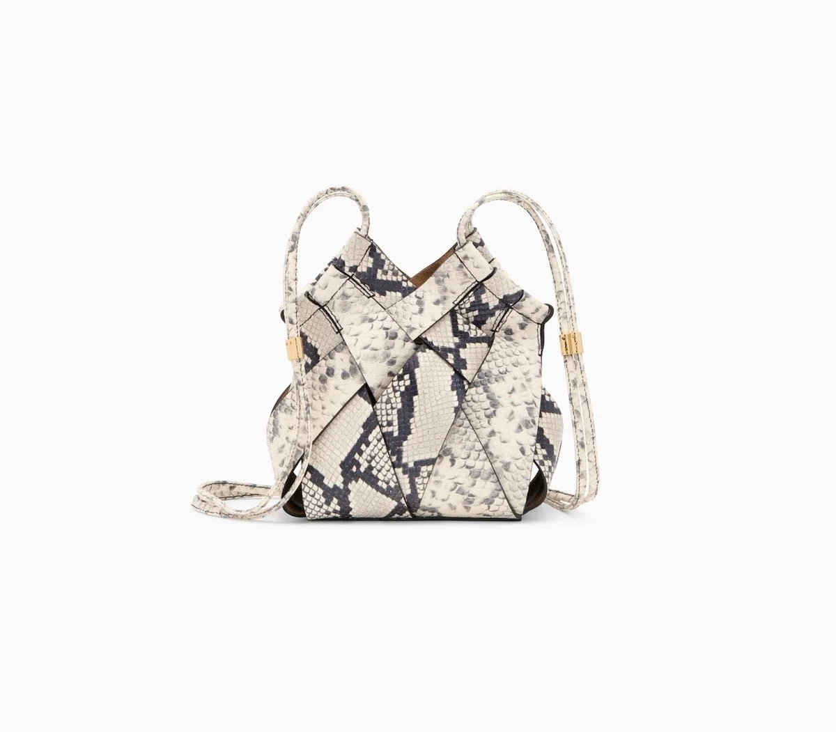 Ulla Johnson Charlotte Crossbody in Cowrie Embossed, $890 at Ulla Johnson
