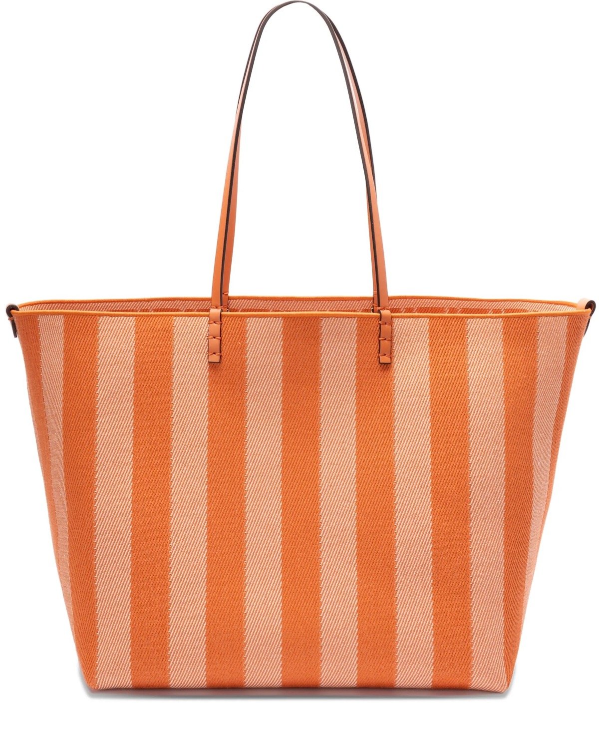 Fendi Large Roll Striped Tote Bag, $1,541 at Farfetch