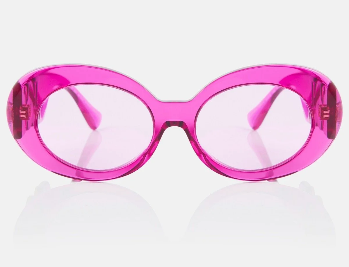 Versace Embellished Round Sunglasses, $204 at Mytheresa