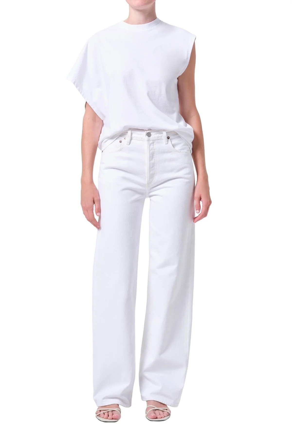 AGOLDE Ren High Waist Wide Leg Jeans, $178.50 at Nordstrom
