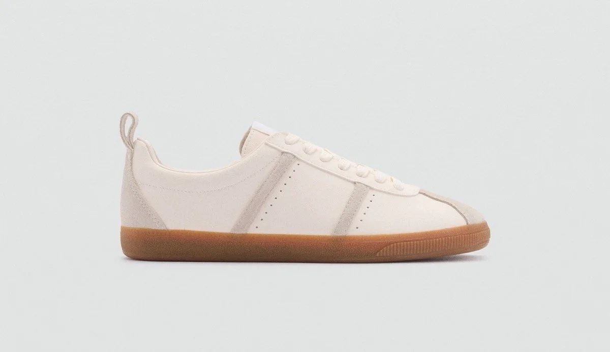 Mango Contrasting Panel Sneakers, $79.99 at Mango