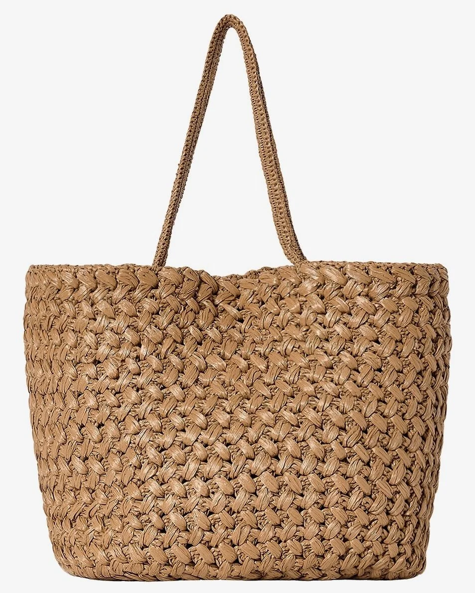 The Row Large Estelle Woven Tote Bag, $2,699.65 at Cettire