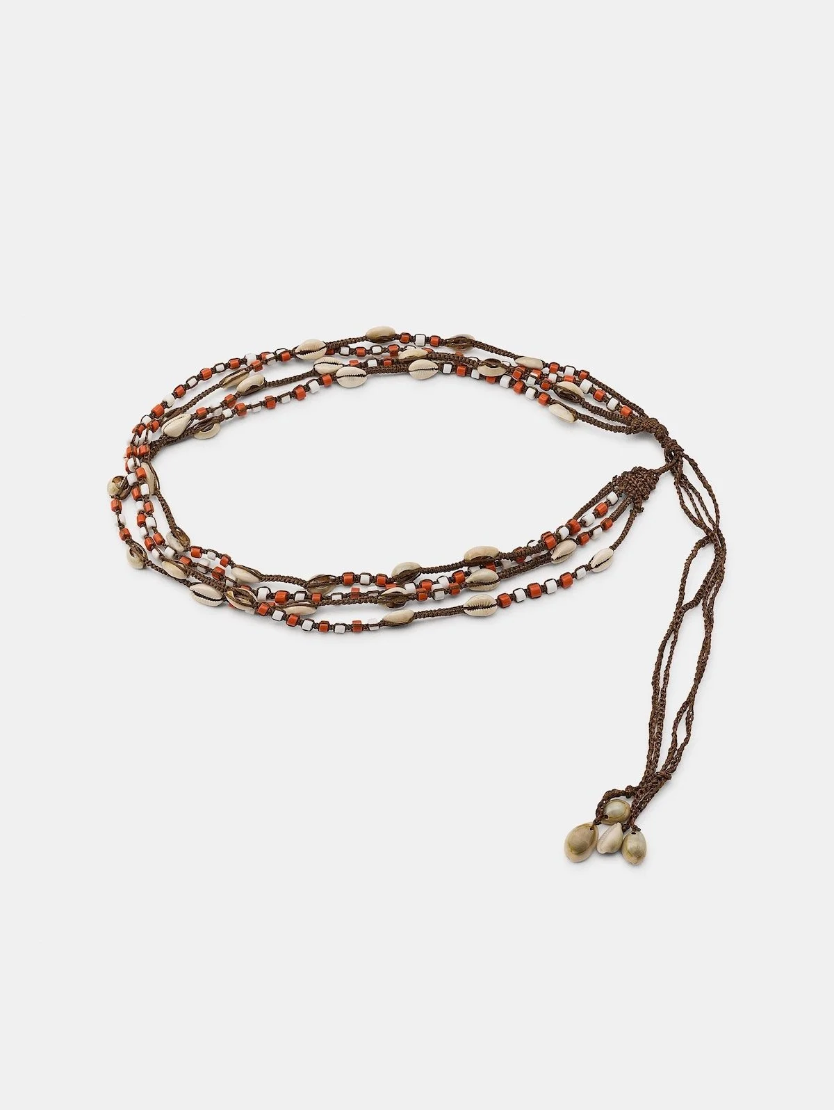 Zara Shell and Bead Cord Belt, $39.90 at Zara