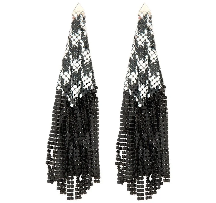 Rabanne Knitted Earrings, $373 at Italist