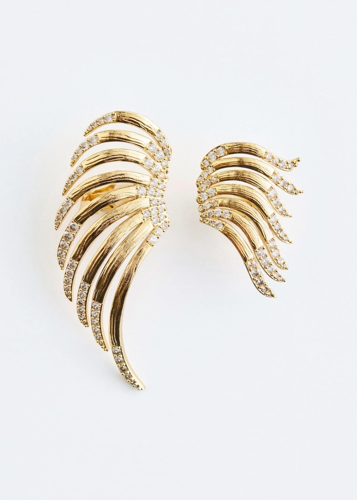 & Other Stories Multi Wire Crystal Cuff Earrings, $59 at & Other Stories