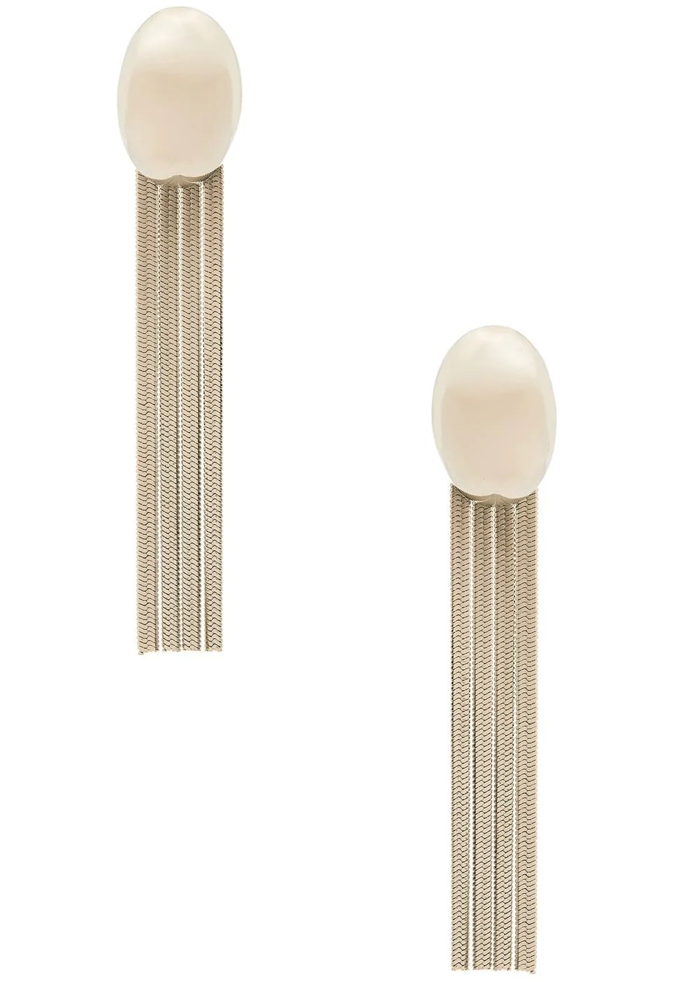 Petit Moments Fringe Dome Earrings, $50 at Revolve