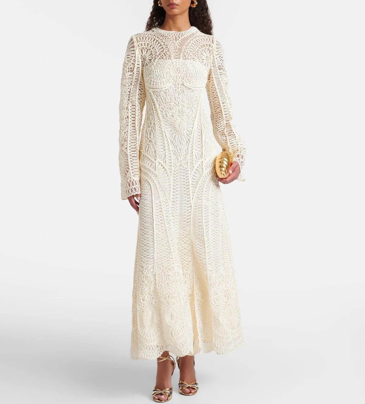 SIMKHAI Embroidered Maxi Dress, $1,870 at Mytheresa