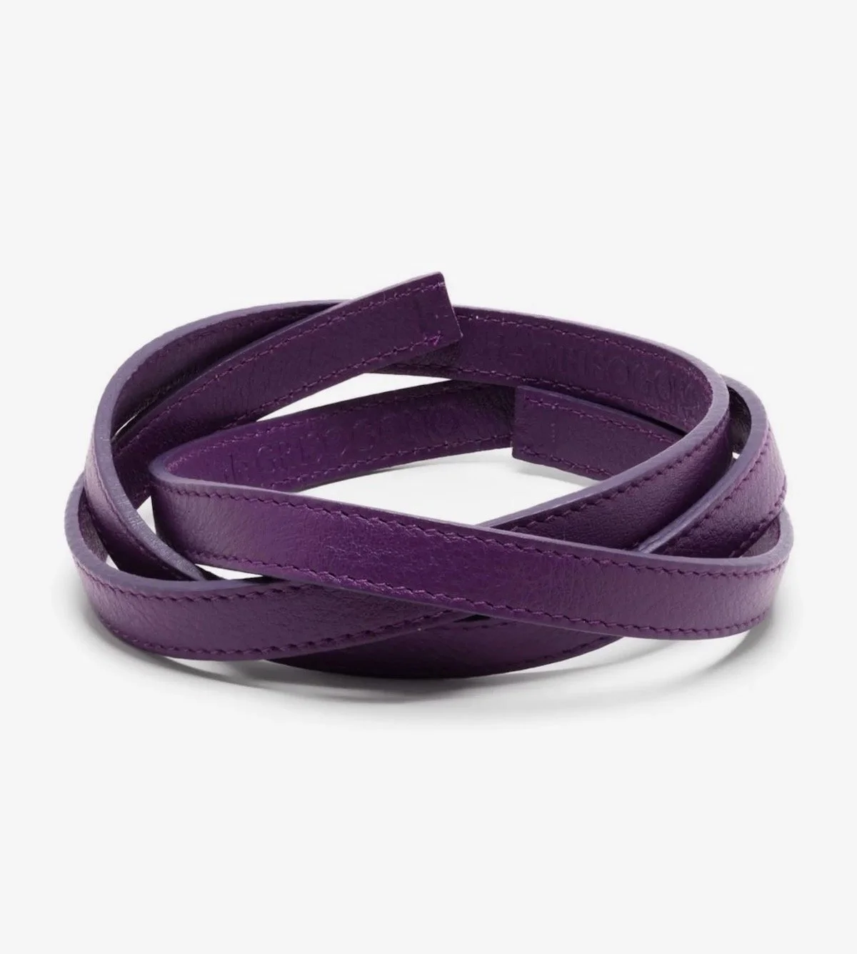 De Grisogono Flat Leather Bracelet, $212 at Farfetch