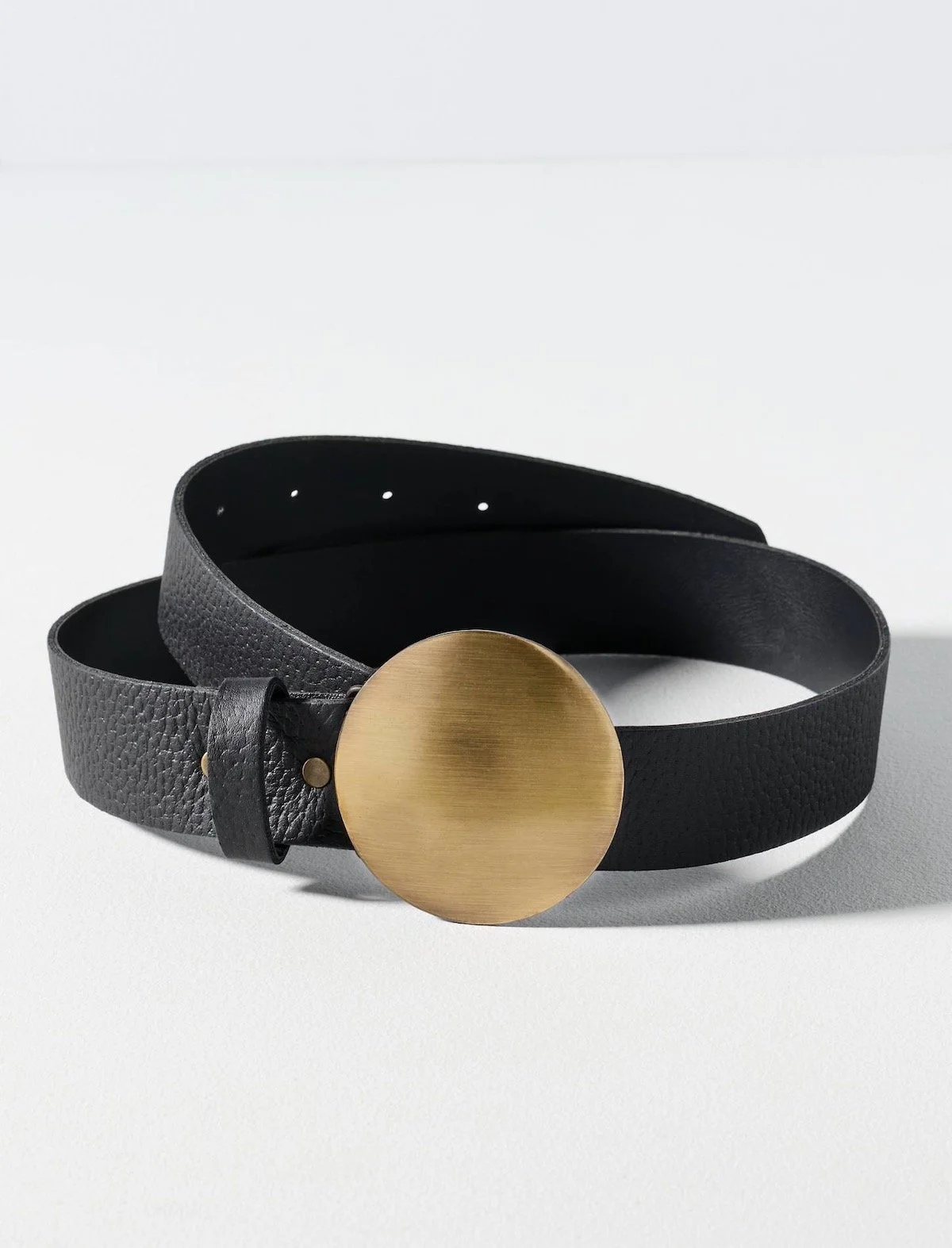 ADA Olsen Round Buckle Belt, $130 at Anthropologie