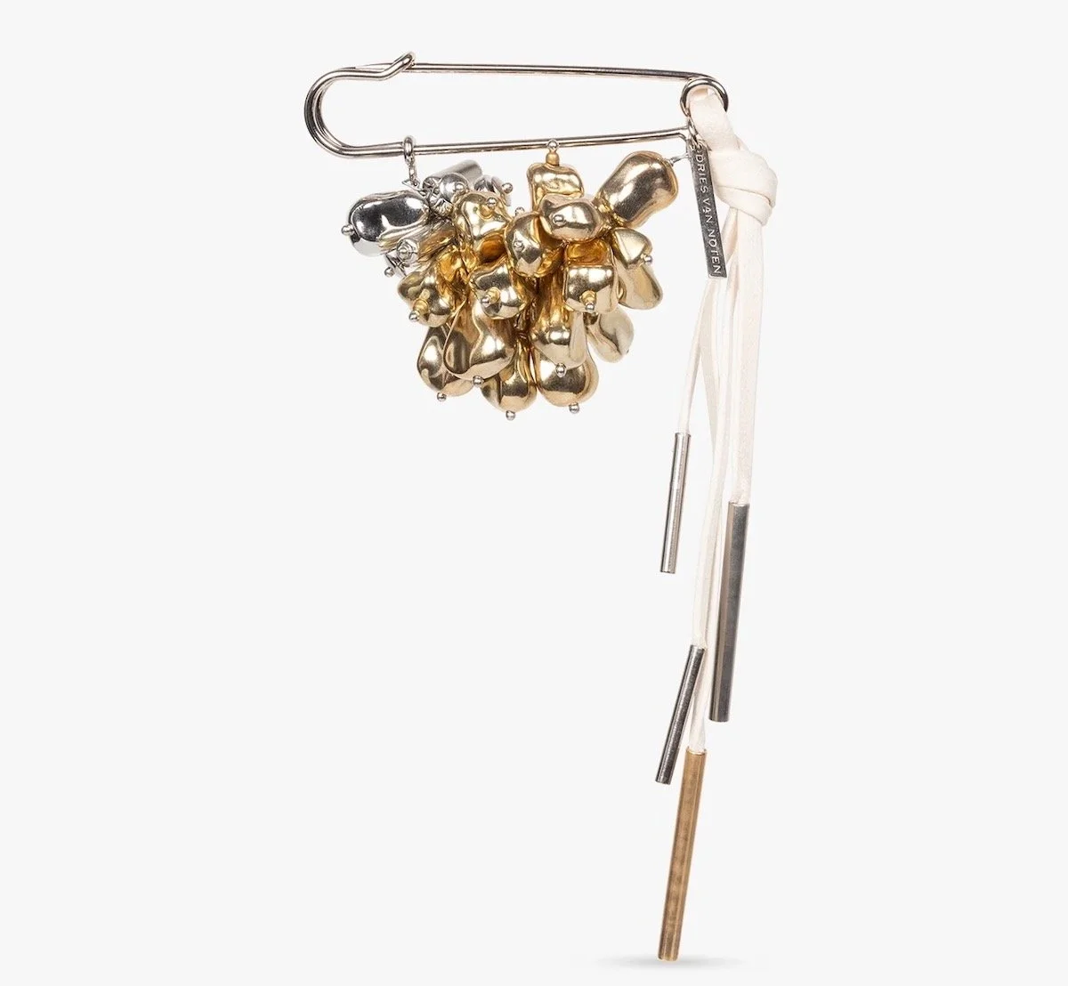 Dries Van Noten Embellished Pin Brooch, $395 at Dries Van Noten