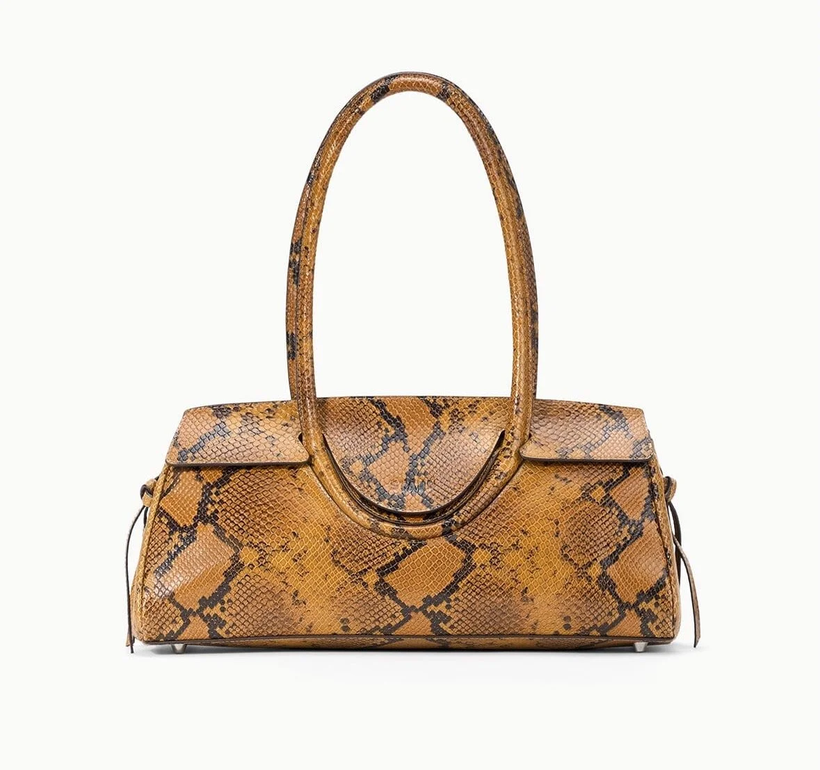 Staud Maude Shoulder Bag Snake, $550 at Staud