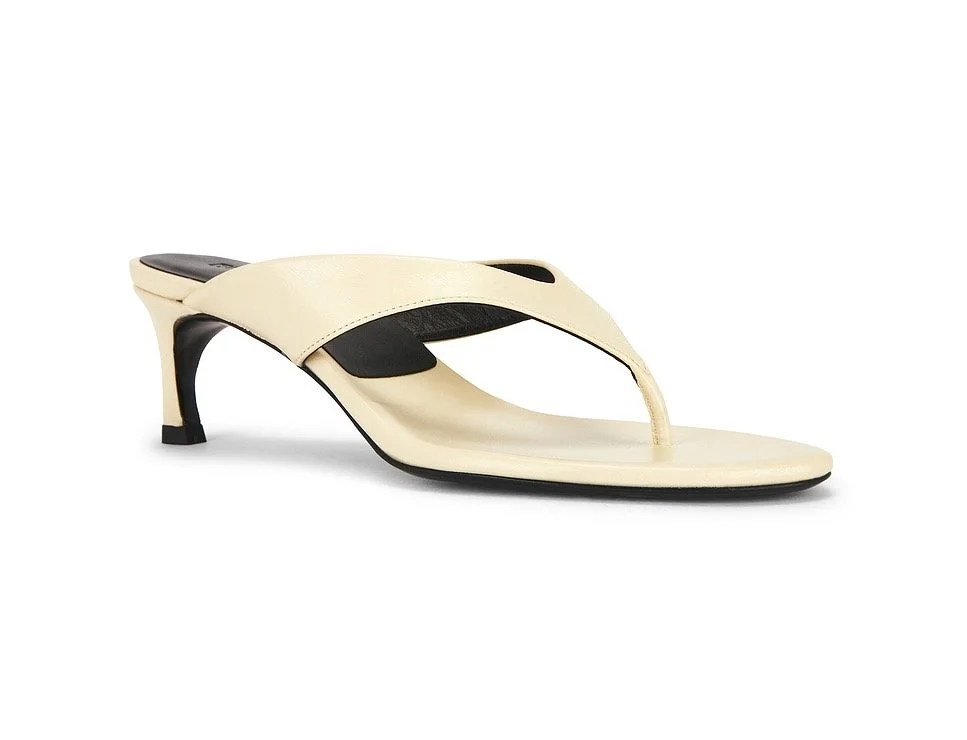 ROTATE Birger Christensen Kitten Heel Mule, $550 at Revolve