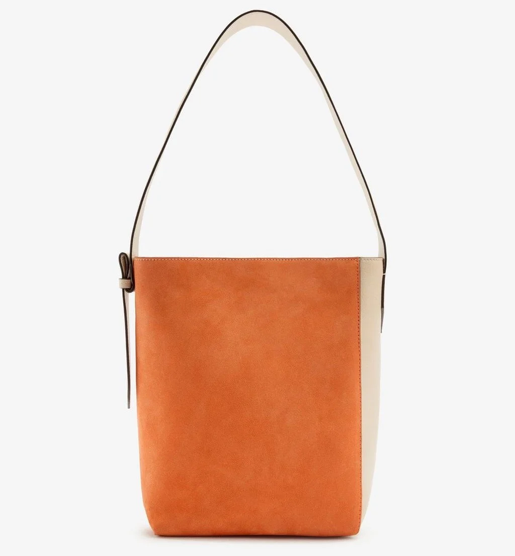 Zara Suede Shopper Bag Limited Edition in Multi-Color, $239 at Zara