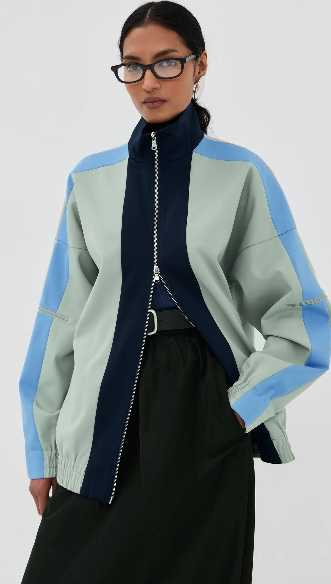 Tibi Compact Tech Knit Bomber, $795 at Shopbop