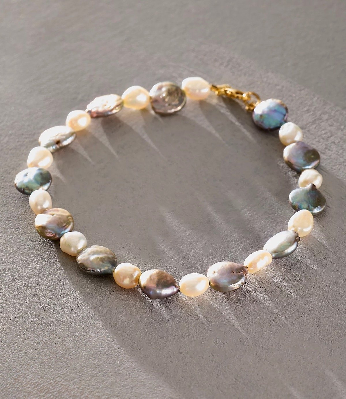 Atma Prema Ocean Blue Pearl Anklet, $160 at Free People