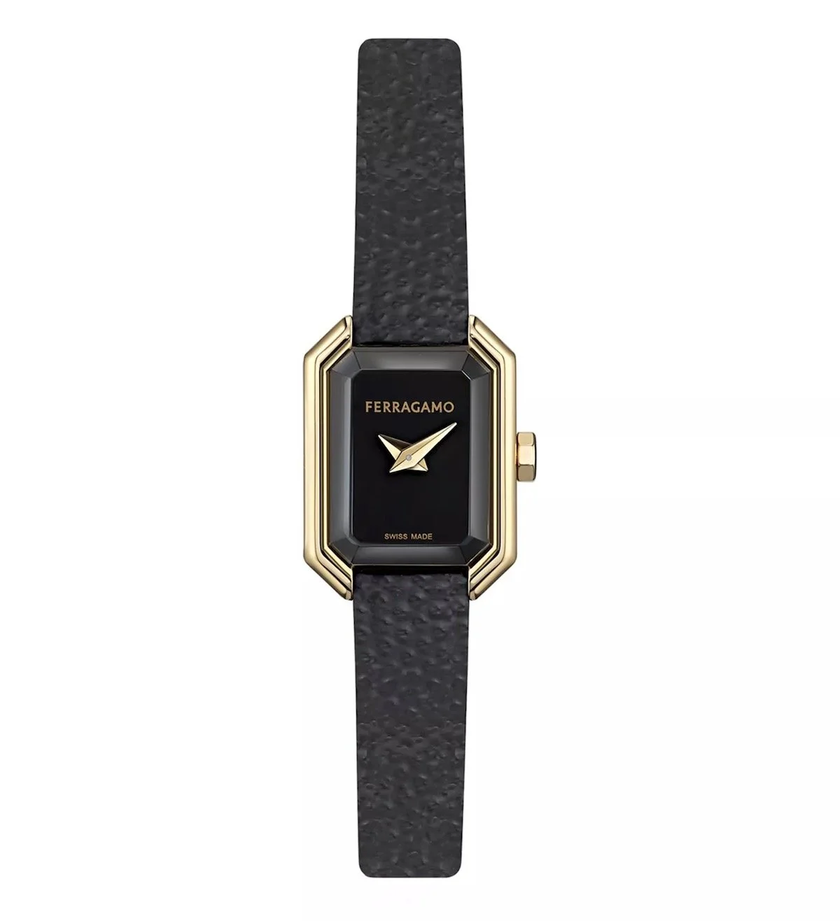 Ferragamo Crystal Petite Leather Watch, 15mm x 20mm, $1,050 at Bloomingdale's