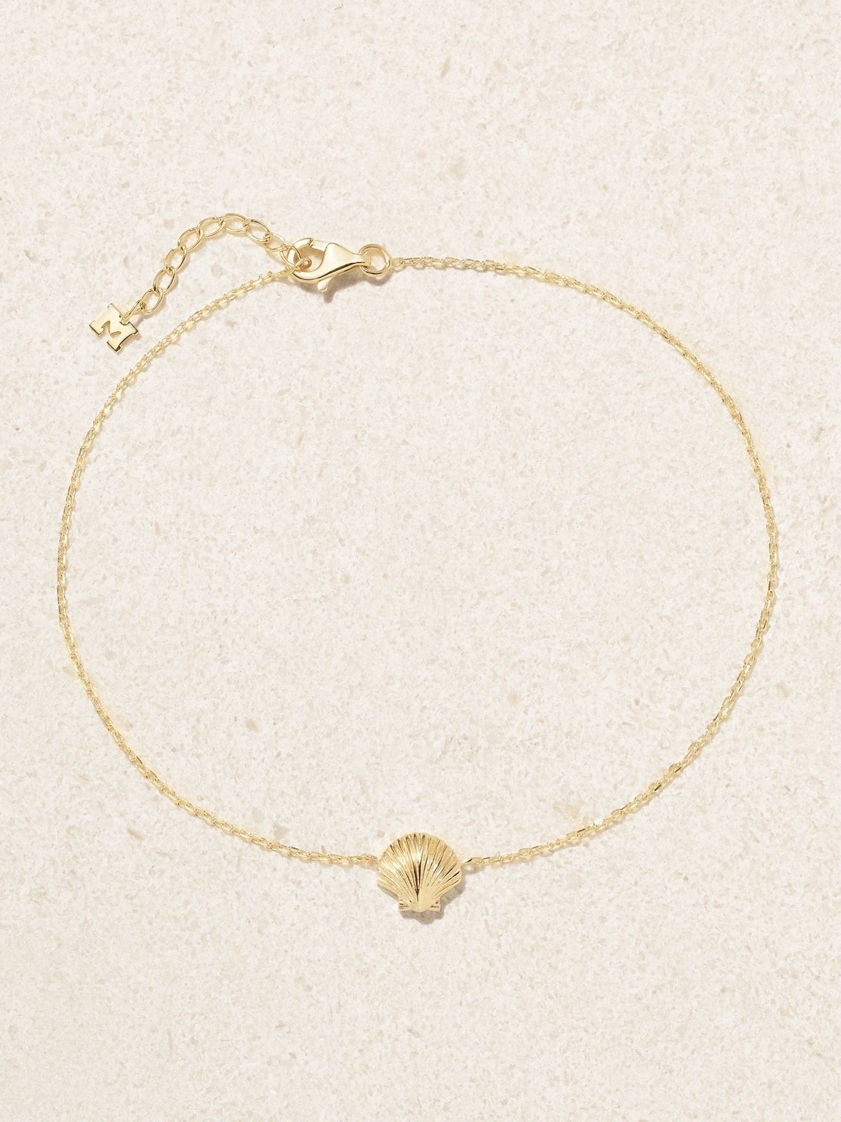 MATEO Venus 14-Karat Gold Anklet, $750 at Net-a-Porter