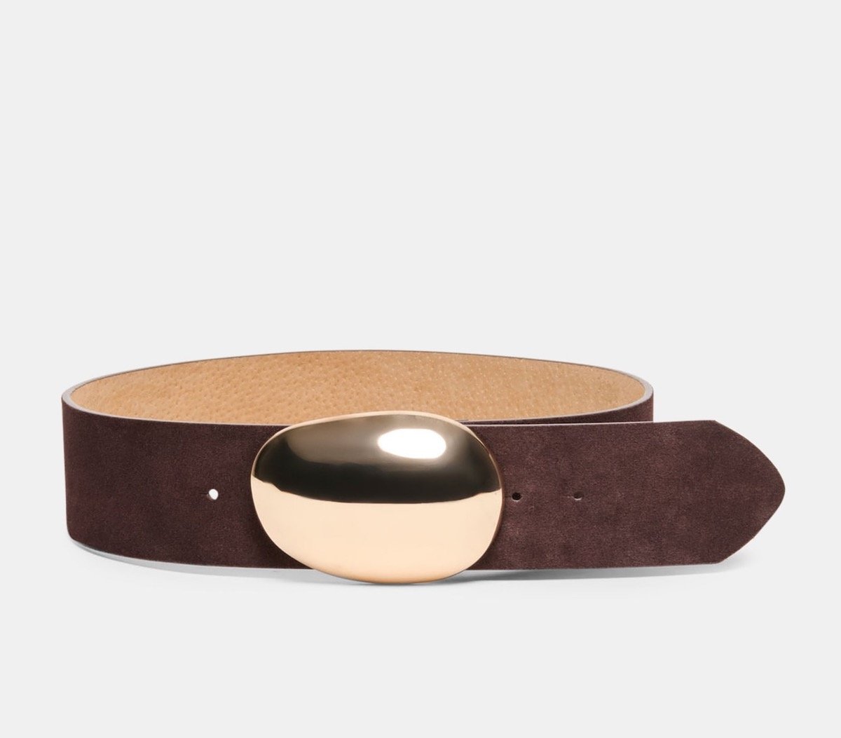 Dolce Vita Bubble Buckle Belt Mahogany Gold, $88 at Dolce Vita