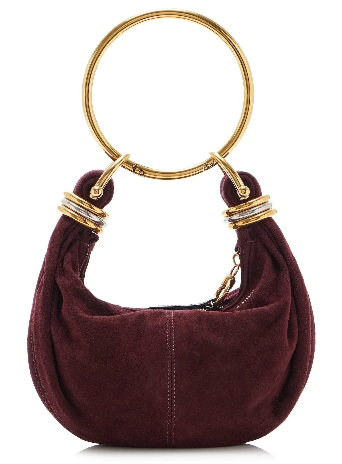 Chloe Bracelet-Handle Suede Shoulder Bag, $2,590 at Moda Operandi