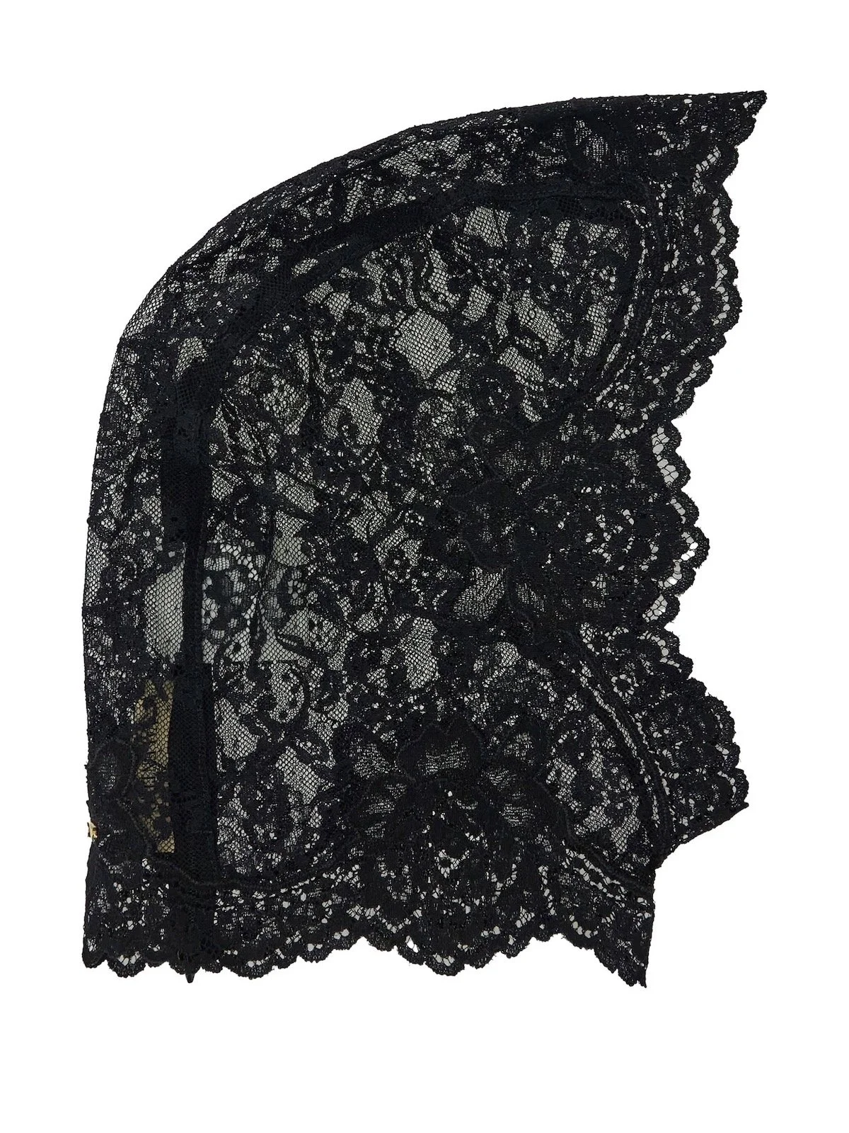 Valentino Garavani Logo-Detail Floral-Lace Hood, $750 at Farfetch