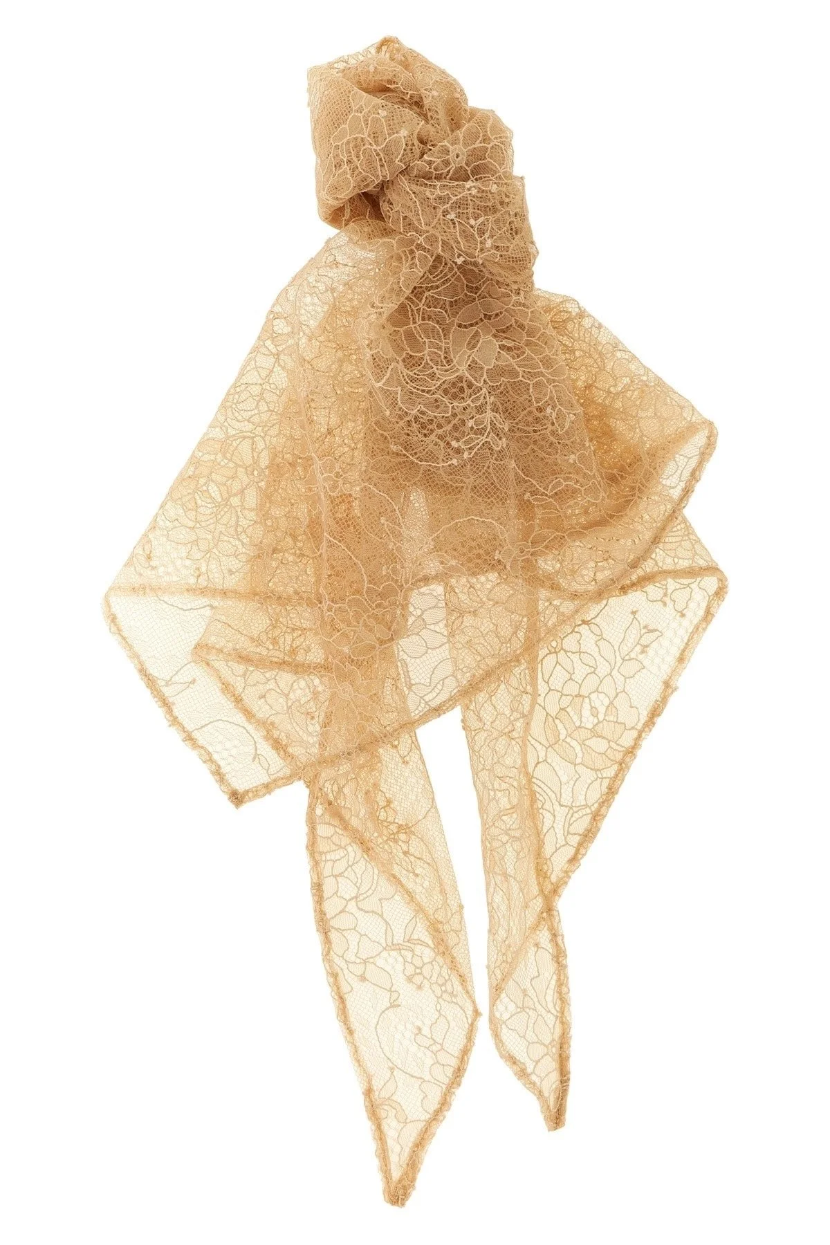 Giuseppe di Morabito Lace Bandana in Pink, $92 at Julian