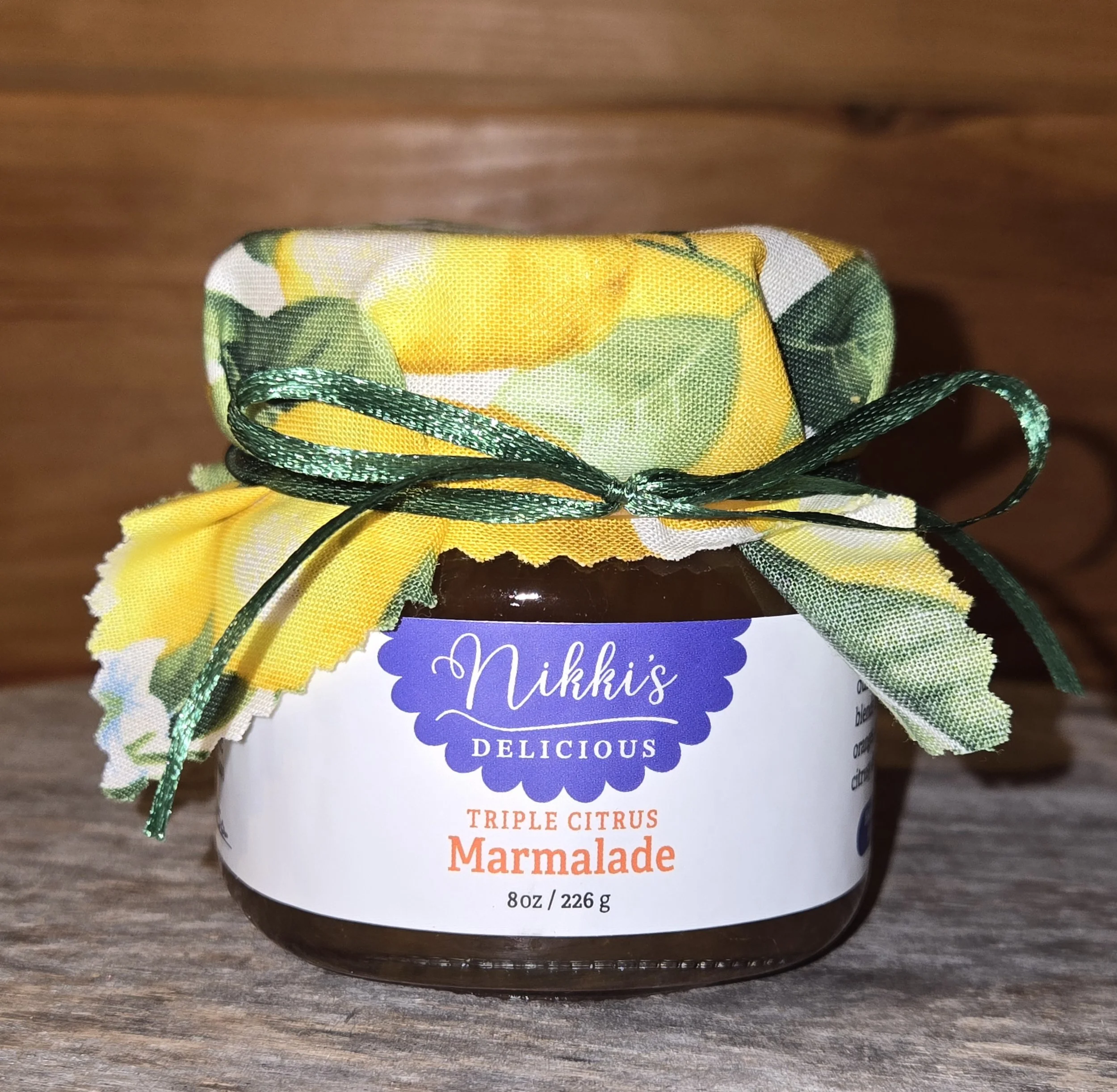 Triple Citrus Marmalade 8oz