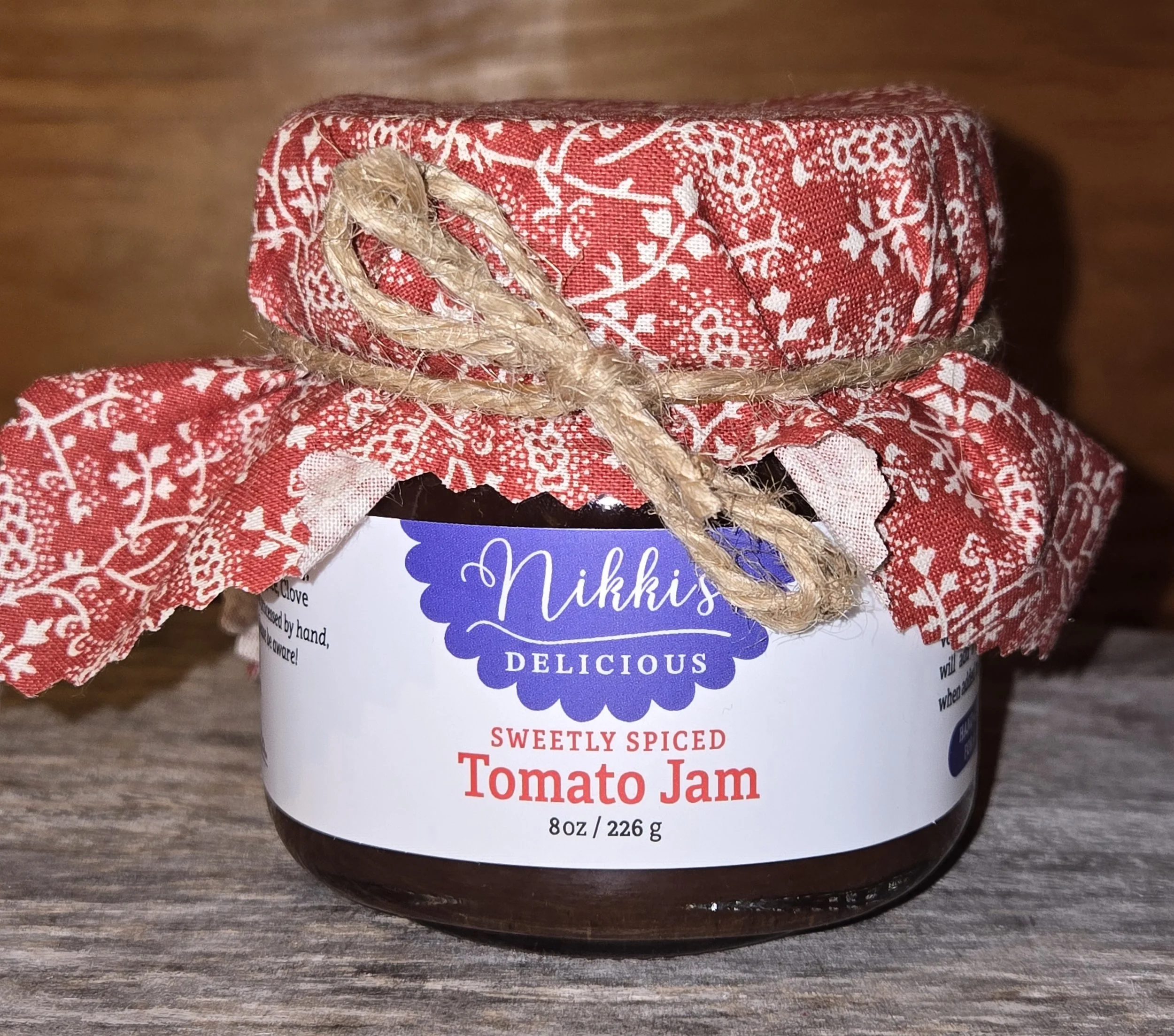 Sweetly Spiced Tomato Jam 8oz