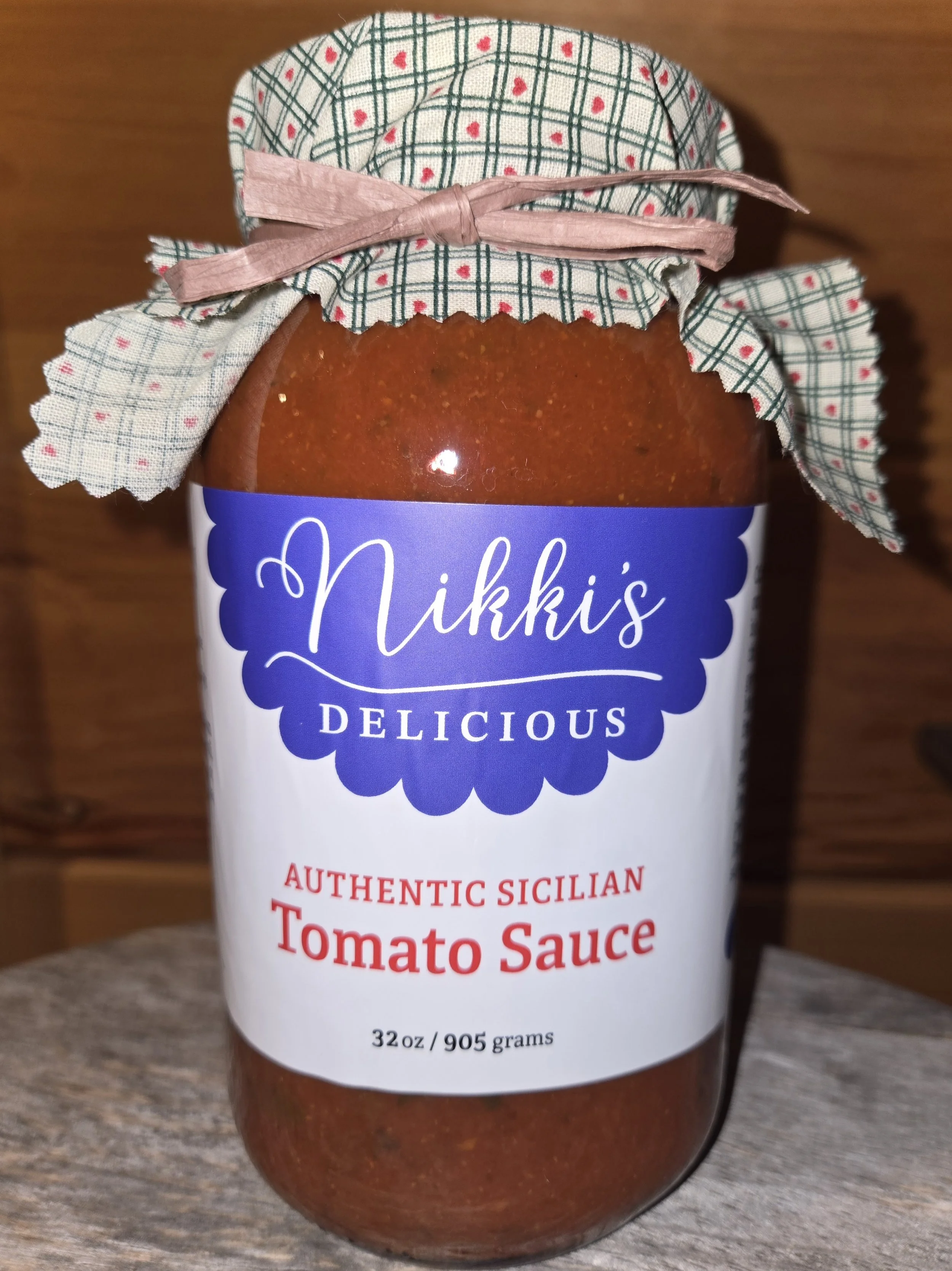 Authentic Sicilian Tomato Sauce 32oz