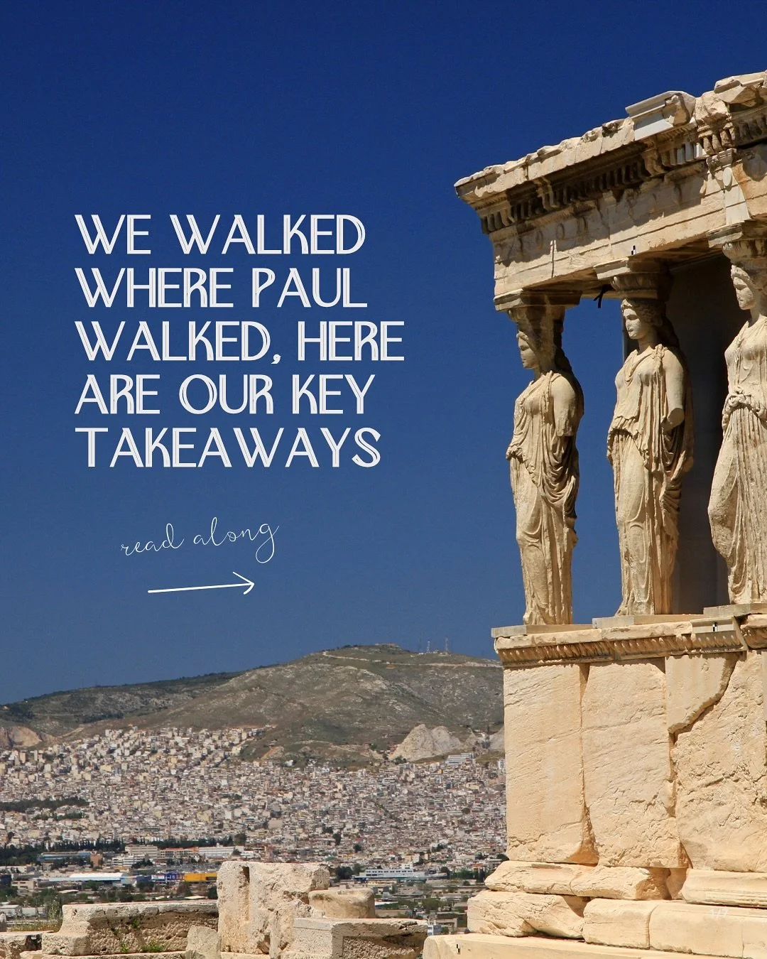 We walked where Paul once walked&mdash;through the streets of Athens, from the Agora to Monastiraki Square.

More than a history lesson, it was a heart check.

Here are our key takeaways from tracing the footsteps of purpose, boldness, and truth. 🇬?