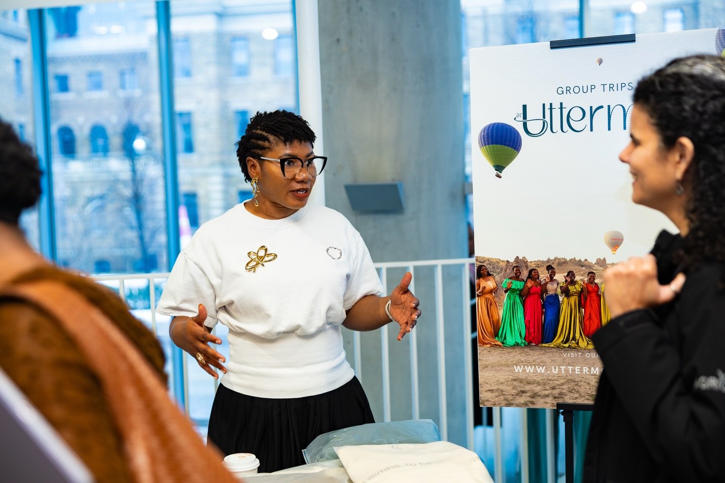 Rooms full of women building, dreaming, and doing &mdash; we were honoured to be in the middle of it.

Last week, we got to showcase Uttermost Travel at the @bfncommunity #BEHer International Women&rsquo;s Day event, and honestly? It filled our heart