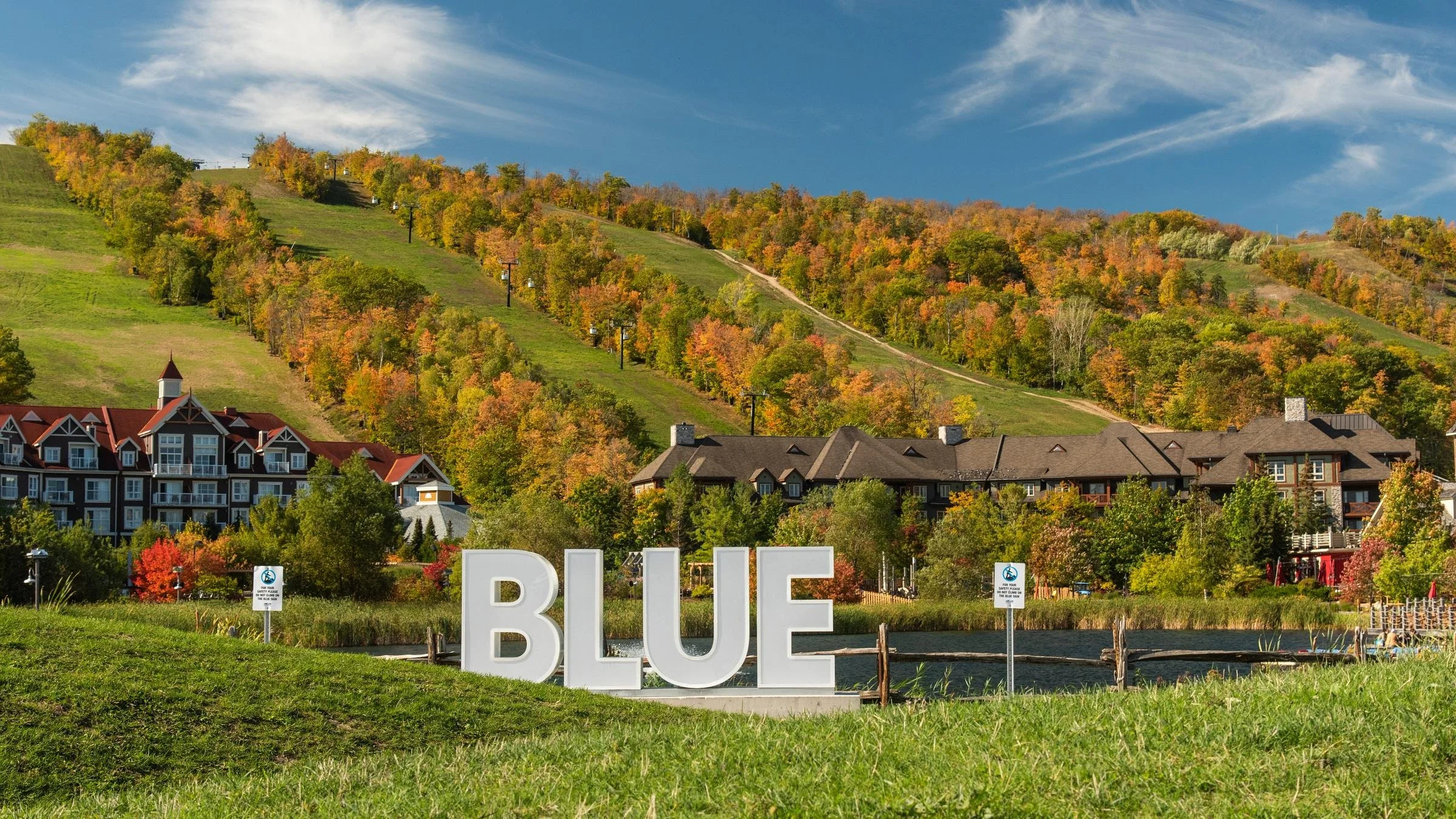 Blue Mountain Fall Escape
