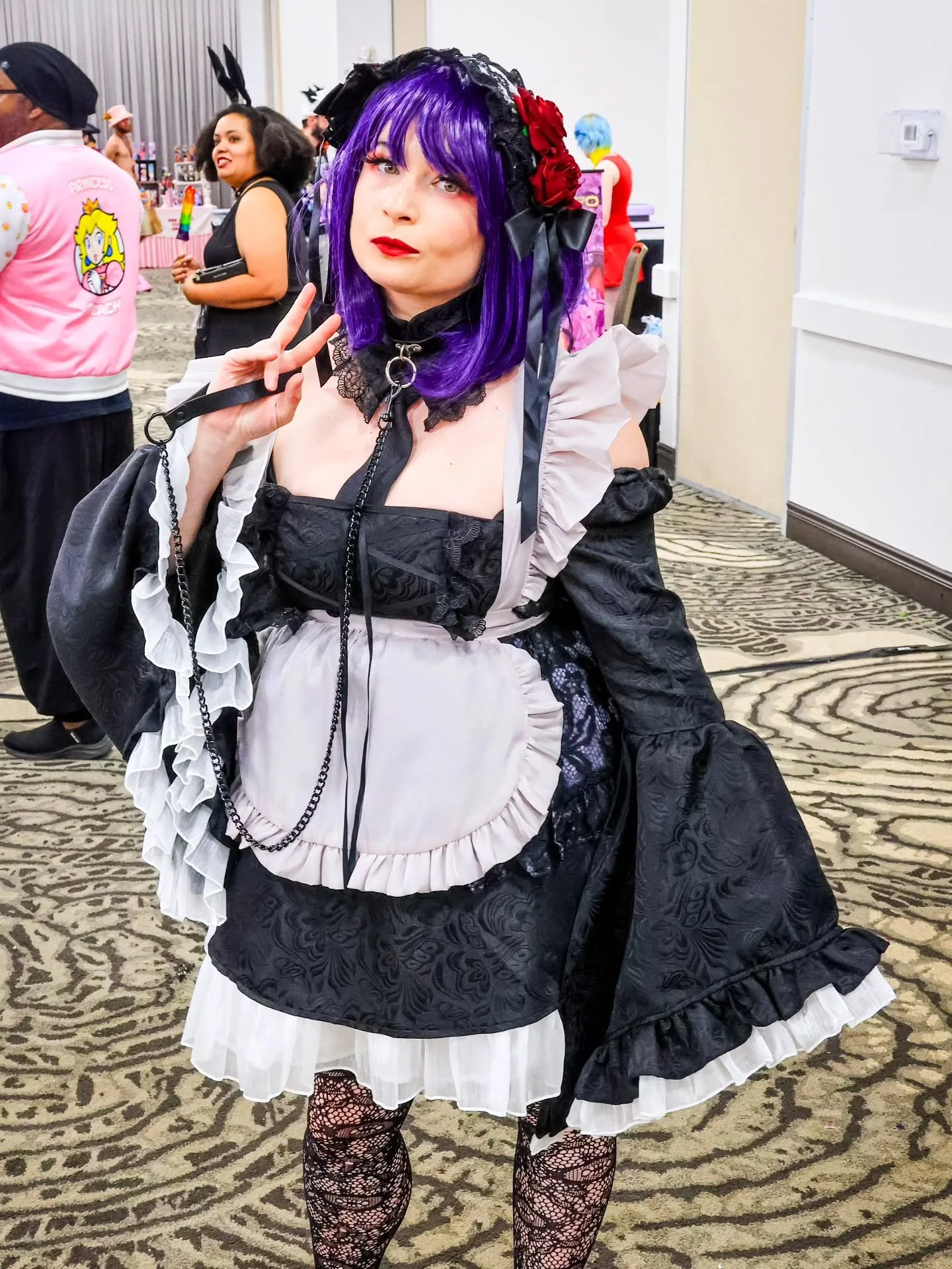 During @ecchiexpo I was able to see and get a  few great photos of @accentkisses cosplaying as Marin in her Shizuku Kuroe Cosplay. 

#ecchiexpo #ecchiexpoorlando2025 #sleepingkumaphotography #sleepingkumapics #mydressupdarling #marinkitagawa #shizuku