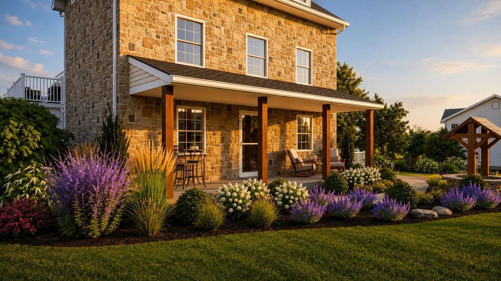 A planting design by scapes