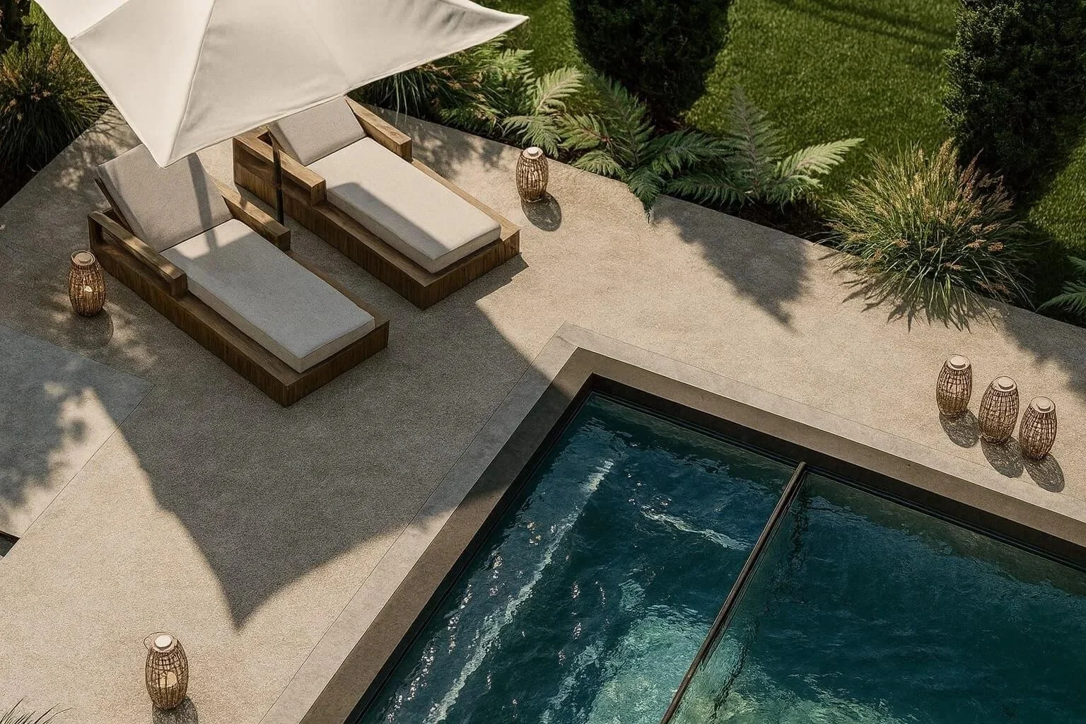 Custom swimming pool 3D design
