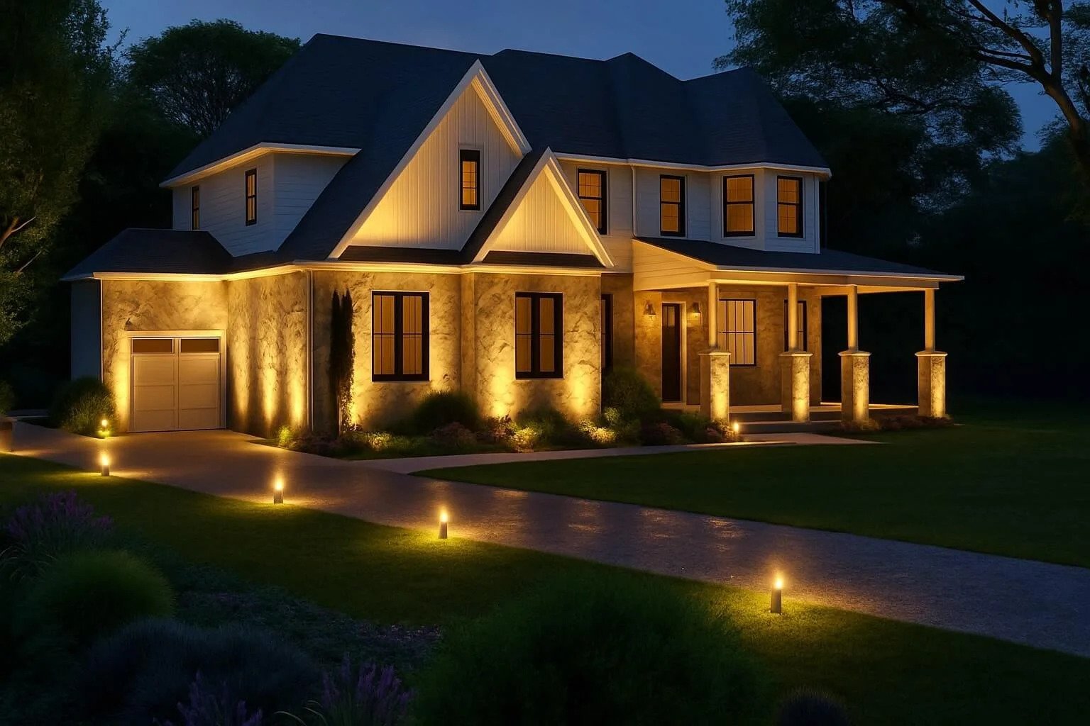 Custom 3D lighting design