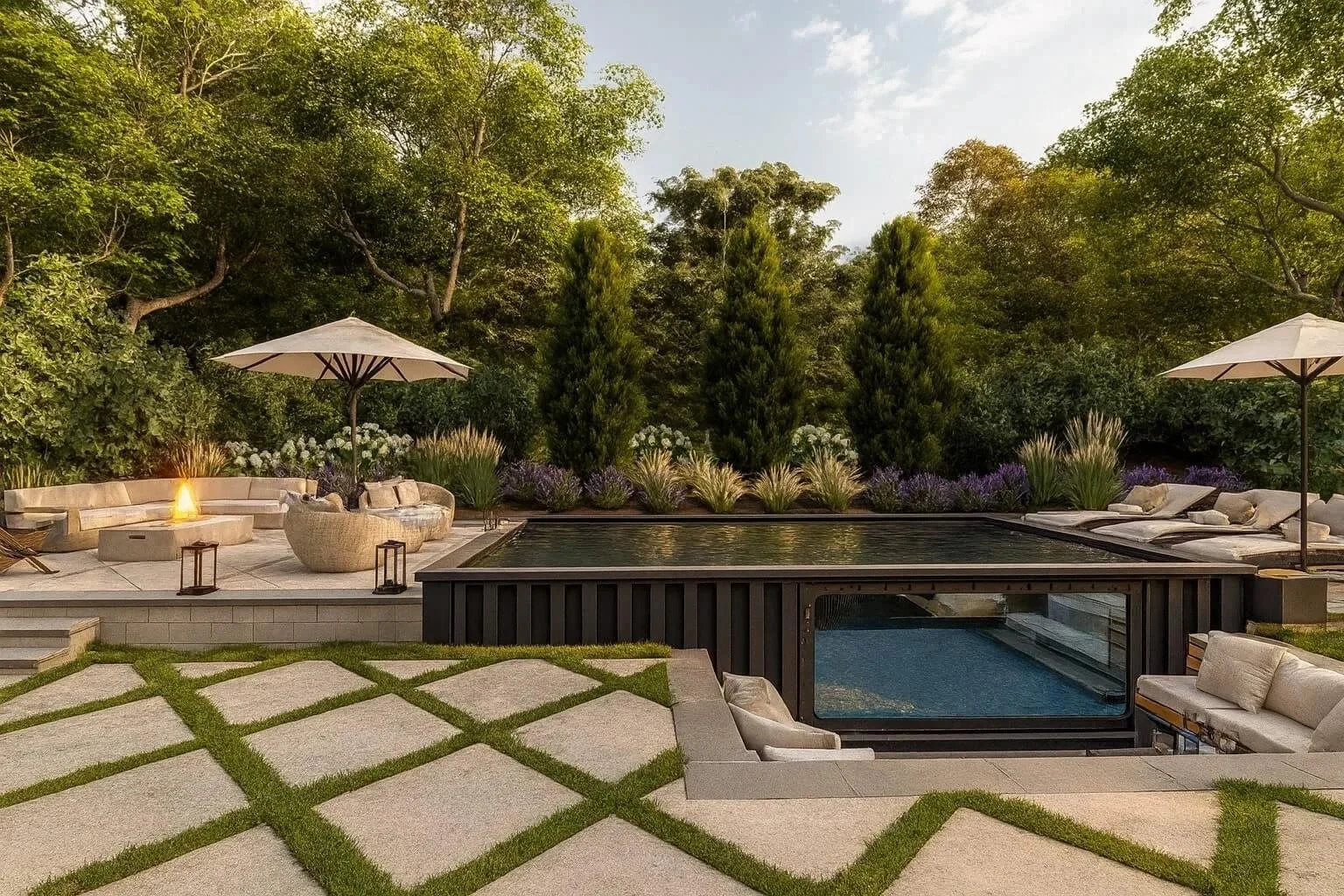 3D design of custom pool