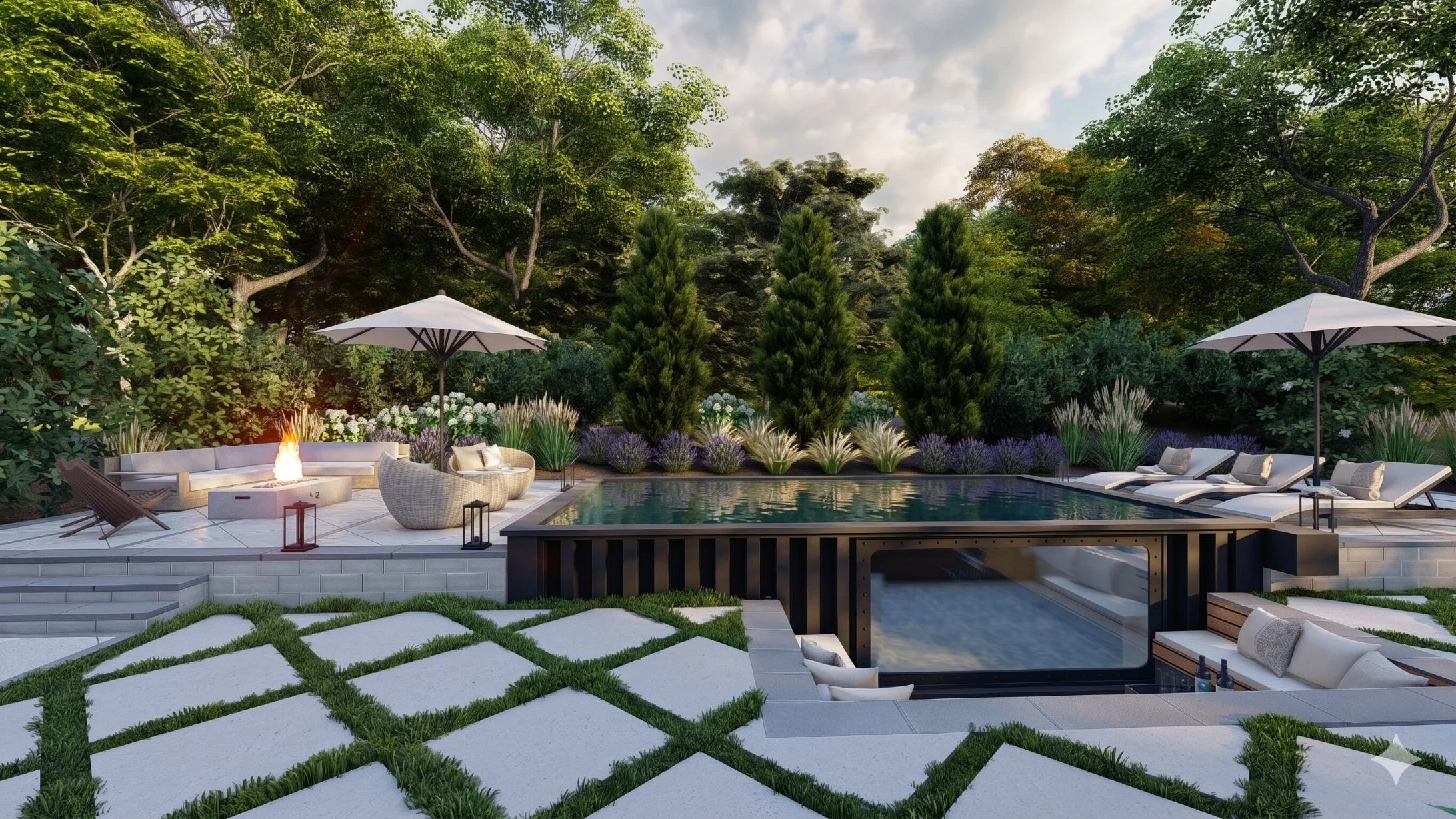 Online swimming pool design