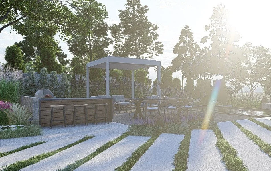 Online landscape design renderings by SCAPES