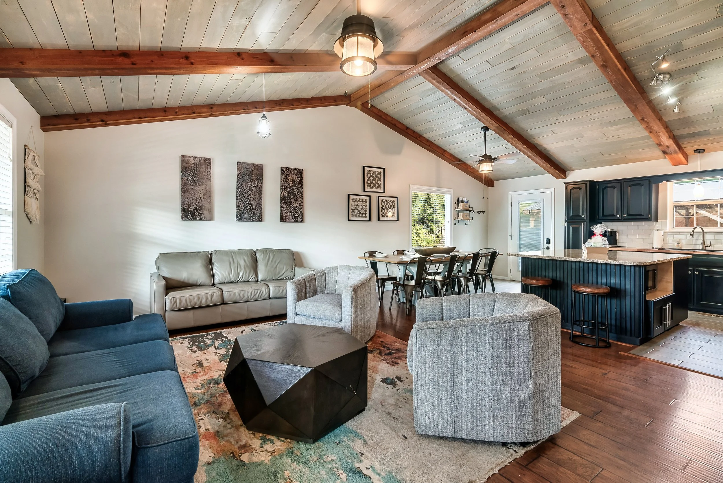 Main Cabin Kitchen, Living, and Dining Room- Wears Cove.jpeg