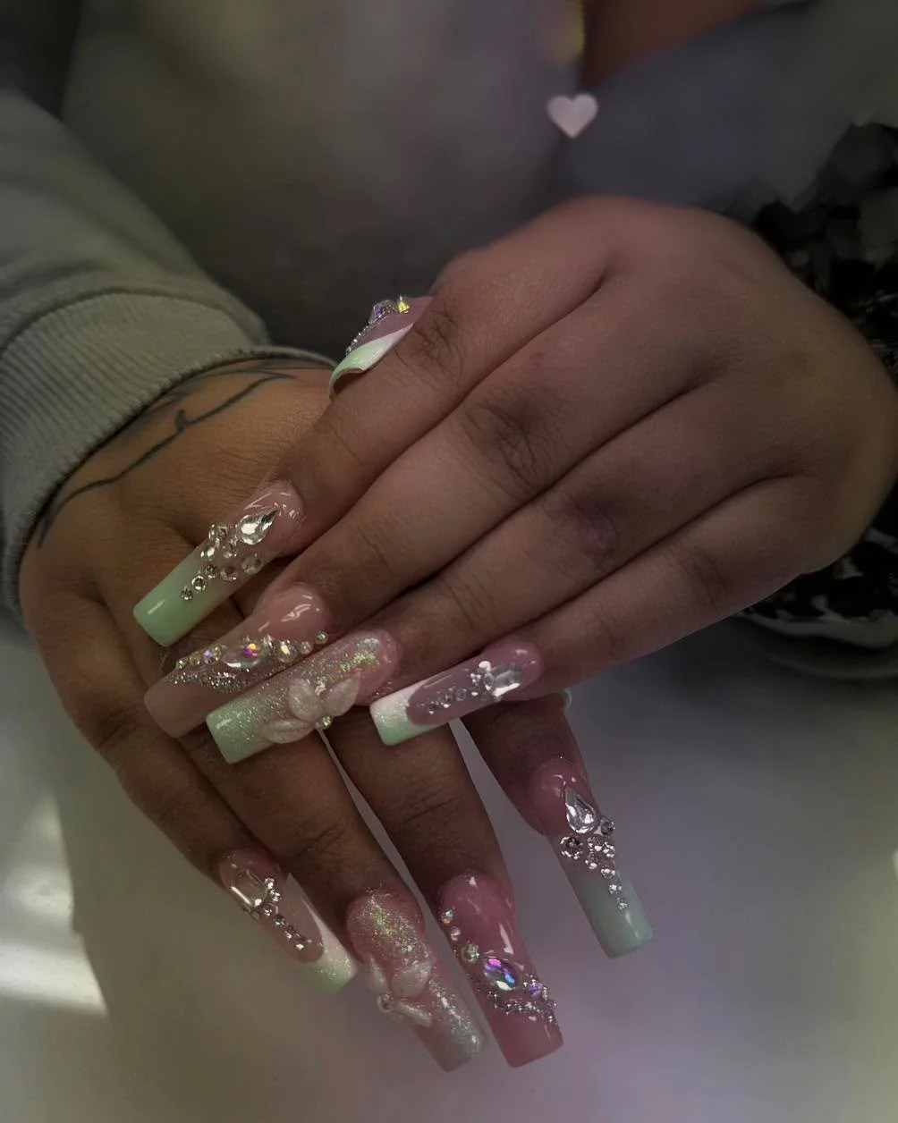 Birthday nails for our lovely loyal client! So happy to make her special day extra sparkling ✨