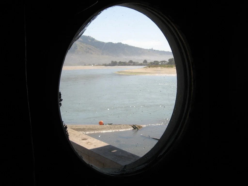 San Bernadino through a p
orthole