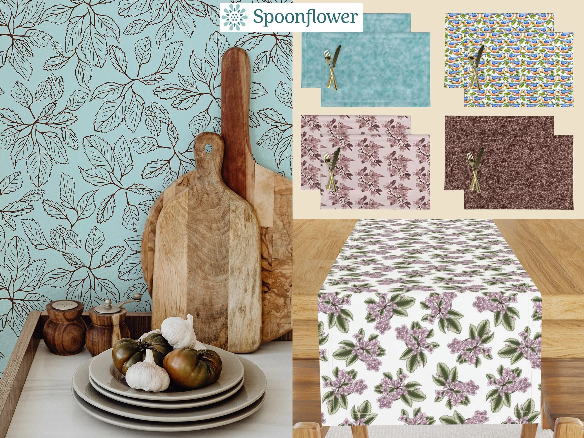 Spoonflower Home Decor & Fabric